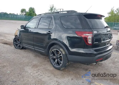2015 Ford Explorer Sport из США, поврежденный, VIN 1FM5K8GT0FGB21511